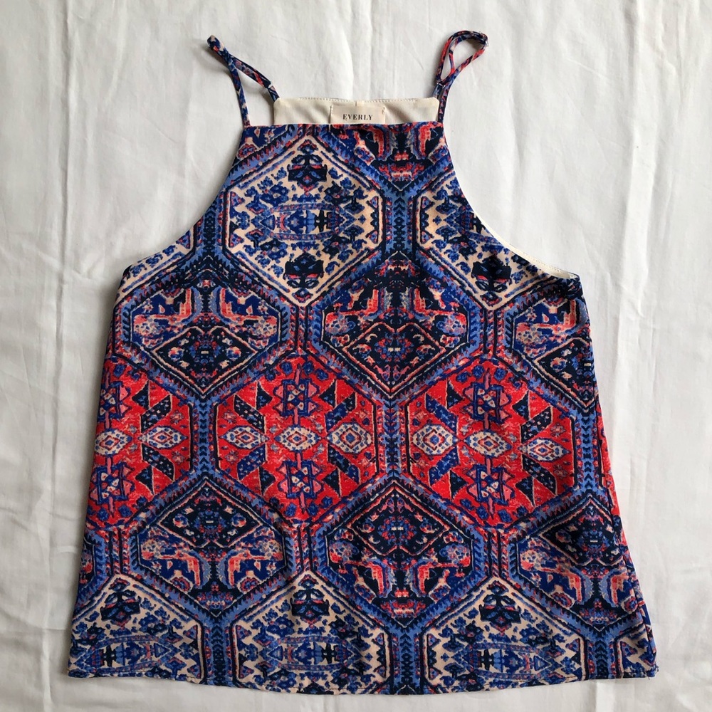 Everly Halter Tank SMALL
